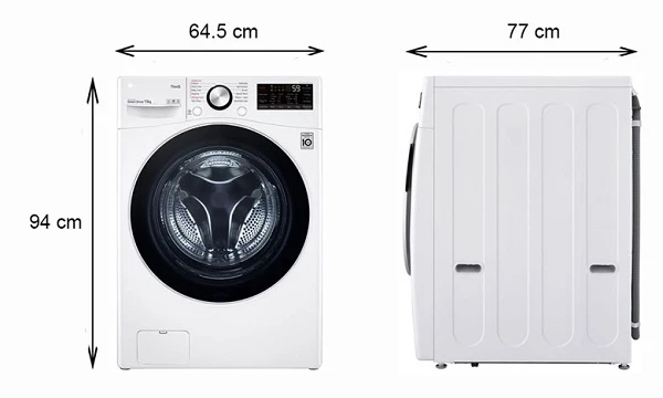 Máy Giặt LG 15KG F2515STGW